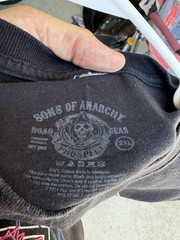 Sons Of Anarchy tShirts Pak Of 3 Adult 2XL