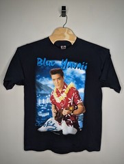 Vintage Elvis Presley Blue Hawaii T Shirt Size XL Mens AAA Movie Film Tee 1998