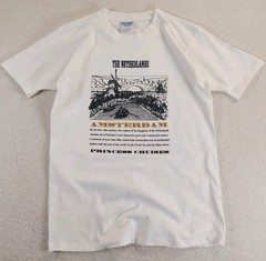 VTG Amsterdam Holland Puff Print T-shirt Men’s M Off White Single Stitch 90sMINT