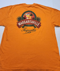Margaritaville Imported Tequila Sea Plane Orange Murina Made In USA T-Shirt XL