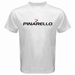 New Pinarello Italian Bicycle Logo Men’s White T-Shirt Size S-5XL