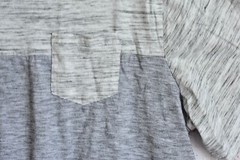 Men’s George T-Shirt Short Sleeve Tee Colorblock 3XLARGE White PRE-OWNED