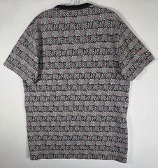 Vans Shirt Mens XL Multicolor Allover Geometric Pattern Knit Tee Skate