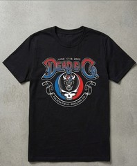 Dead and Company 2022 Boulder Tour T Shirt White and Black Reprint BTH368