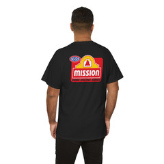 MISSION Drag Racing Series Logo Crew Neck T-Shirt American Men’s T-Shirt
