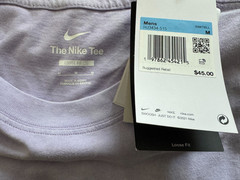 Nike Men’s Max90 T-Shirt Midweight Cotton Loose Fit Sz M / L / XL Purple New $45