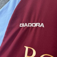 VTG Aston Villa 2003 2004 Home Soccer Jersey Men’s L Rover Football Diadora