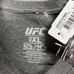 UFC Shirt Adult Extra Large Short Sleeve MMA Arizona Fight Casual Men’s