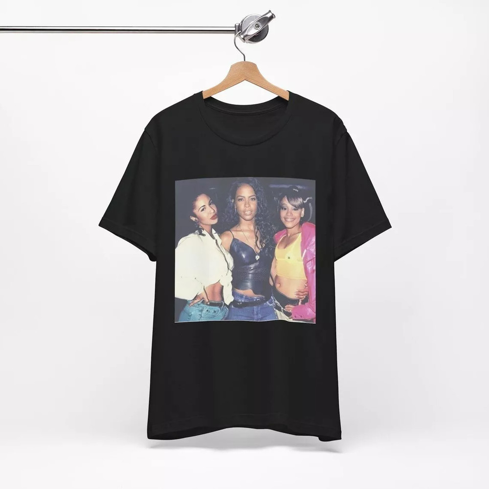 Selena, Aaliyah and Left Eye Lisa Vintage Shirt, R&B princess Fan Gift
