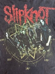 Vintage Slipknot “All Hope Is Gone” 2008 Metal Band Tour Big Logo T Shirt