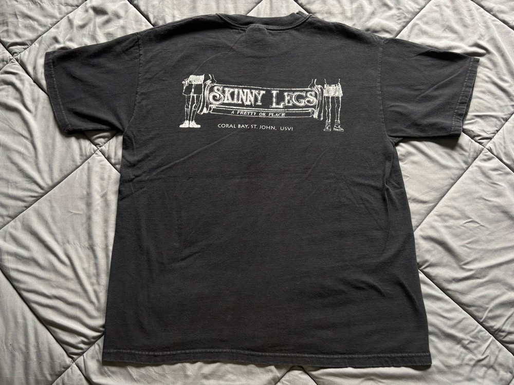 Vintage Skinny Legs Bar Tee USA Size L Beefy T