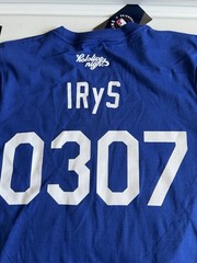 ⚾️🧢 Official LA Dodgers x Hololive Night T-Shirts Irys Size SMALL