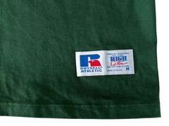 vintage russell athletic high cotton mock neck shirt mens size medium NWT 90s