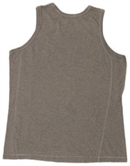Nike Mens Vest Top UK 42/44 Large Grey Cotton AK03