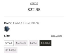 Buckle Veece Mens Size xl New With Tag Embodiment Tee