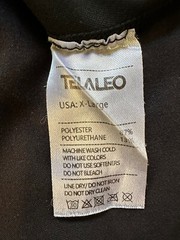 Telaleo Long Sleeve Shirt Black Size Xl Boys Dri Fit