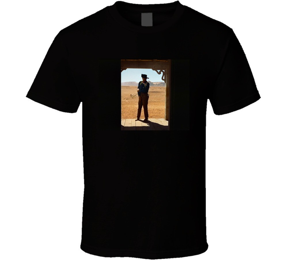 John Wayne Framed Dark Doorway The Searchers 1956 Movie T Shirt