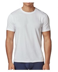 6-Pack WRANGLER Men’s Size XL Stretch Crew Tees Short Sleeve Cotton • White