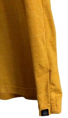 Gaiam Golden Yellow Crew Neck S/S T-Shirt Top Mens Large Athletic Casual Wear