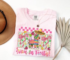Viva La Fiesta Comfort Tee Shirt Mexican Party Celebration
