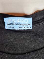 Y2K Pandak Men’s Pure Cotton Terra Cotta Warrior Graphic T-Shirt Size 5X