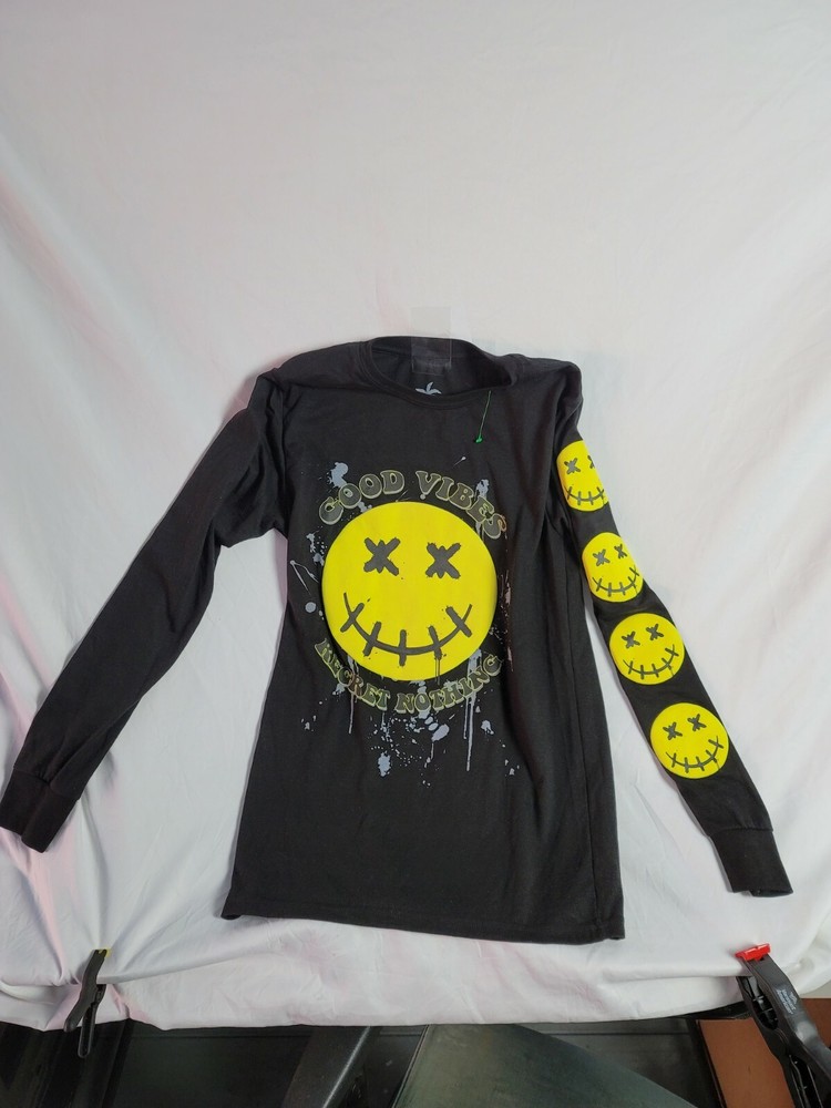 Bailey Apparel Regret Nothing Graphic Long Sleeve T-Shirt S