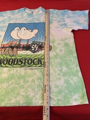 Vintage Woodstock 94 Peace Music Festival XL T Shirt USA Tie Dye Single Stitch