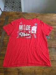 Jordan Brand Houston Cougars 2021 Final Four Locker Room Shirt Red XL NCAA