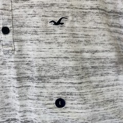 Hollister Must Have Collection Henley Tee Mens Short Sleeve T-Shirt Large (L)
