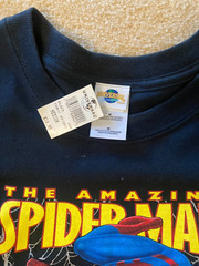 Marvel Spider-Man BRAND NEW! Universal Studios T-Shirt Black Mens Medium NWT
