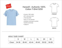 Hanes® – Authentic 100% Cotton T-Shirt – 5250