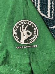 WWE Authentic Wear John Cena Cenation Rise Above Hate T Shirt Men 2XL Green