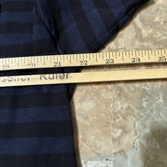 Rag And Bone Shirt Mens XL Blue Short Sleeve Split Hem Cotton Pocket Tee