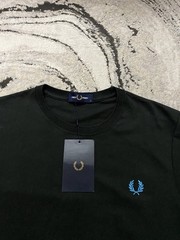 Fred Perry Crew Neck T-shirt Night Green Ocean BNWT Size Small Men’s 213717