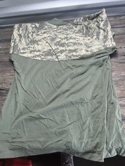Long Sleeve Combat Shirt Heat Resistant Tactical Military Rothco, Camo, Large
