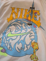 2022 The Nike Tee Mystic Magic Haze T-Shirt White Gage Lindsten XL NWT