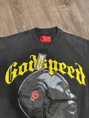 Godspeed Out of Many One Black And Yellow Tee
