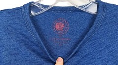 Lucky Brand Indian Motorcycle Indigo Blue T-Shirt Tee Size M