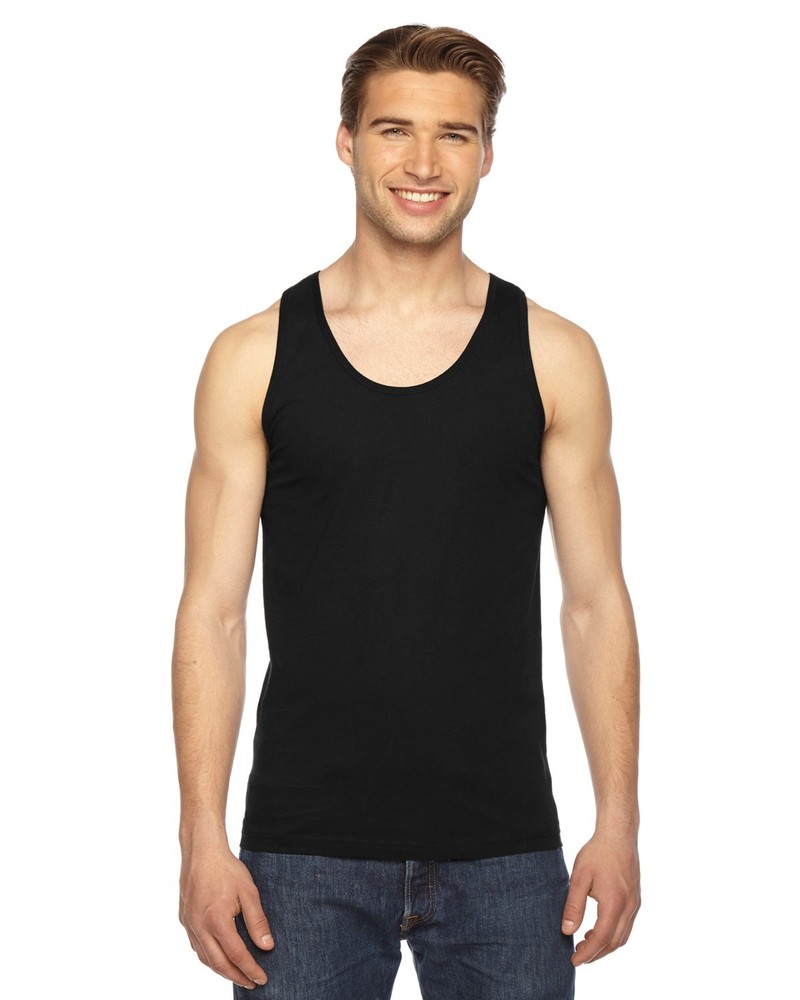12 New American Apparel Unisex Fine Jersey Sleeveless Tanks BB2408W Size Medium