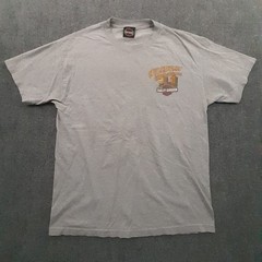 Harley Davidson T Shirt Mens L Gray Hillbilly HD Gatlinburg TN Motorcycles Biker