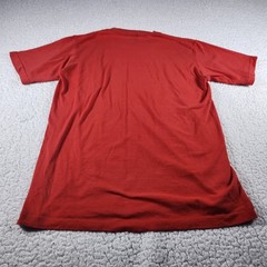 Vintage NCA Cheerleader T Shirt Red USA National Cheerleaders Assoc Russell M