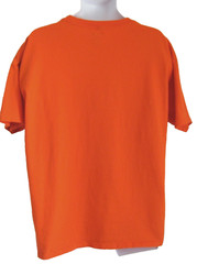Champion Athletic T Shirt Mens 1XL Orange Logo Graphic Streetwear Tee
