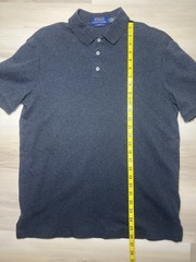 Polo Ralph Lauren Men’s Classic-Fit Polo Shirt Black Short Sleeve Button logo M