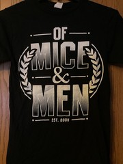 Of Mice & Men – Est. 2009 – Black Shirt – M – Bay Island