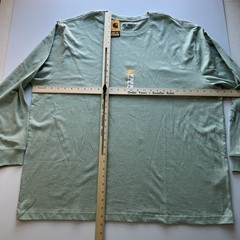 Carhartt Loose Fit Heavyweight Long-Sleeve Graphic Tee Men’s Size 2XL TK0231-M