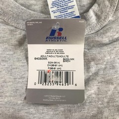 Vintage Russell Athletic Shirt Mens Small Heather Gray Nublend Tee Crew Neck