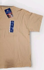 Vintage Fruit Of The Loom Easy To Wear Men’s T-Shirt Yellow Size XL NWT