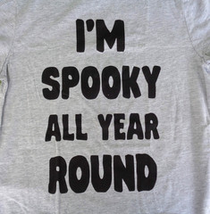 Mission Ridge Men’s Halloween T-Shirt- I’m Spooky All Year Round- Size M- NEW