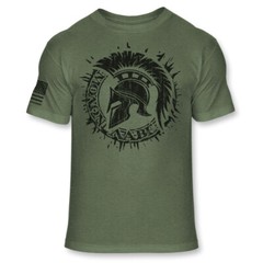 American Spartan Warrior T-Shirt Patriotic Molon Labe Athletic Blend Shirt A198