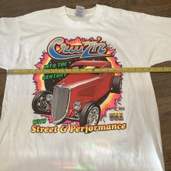 Large Tshirt Wilbert Screen Printing Cruizin’ Into The 21st Century Double Sided
